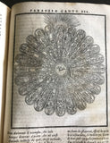 1544 La Comedia, Dante Alighieri, 1st Vellutello Ed.