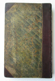 1839 The Fairie Queene EDMUND SPENSER Epic Elizabethan Poem 1/2 Marbled Leather
