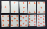 c1790 Old French Playing Cards G. de Paris 52/52