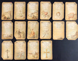 c.1900 Lenormand Cards, B. Dondorf