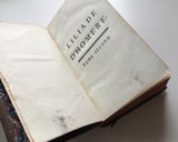 1741  Iliad, 2 vols., Homer, commentary by Madame Dacier