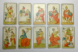 Italian Tarot Minchiate Faustino Solesio, Carte Per L'Estero, 95/96