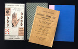c.1930 Nouveau Jeu De La Main Antique Palmistry Cards