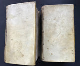 1661 Operum P. Ovidii Tomus II and III