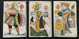 18th Century French Playing Cards Provence 12 Courts Montpellier Painted Stencil