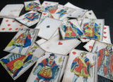 Old Miniature Playing Cards Napoleonic c.1800 Paris Pattern Pennyprints